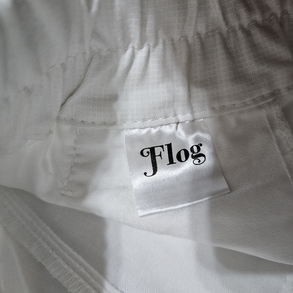 Bevy Flog White Drawstring Pants - image 4